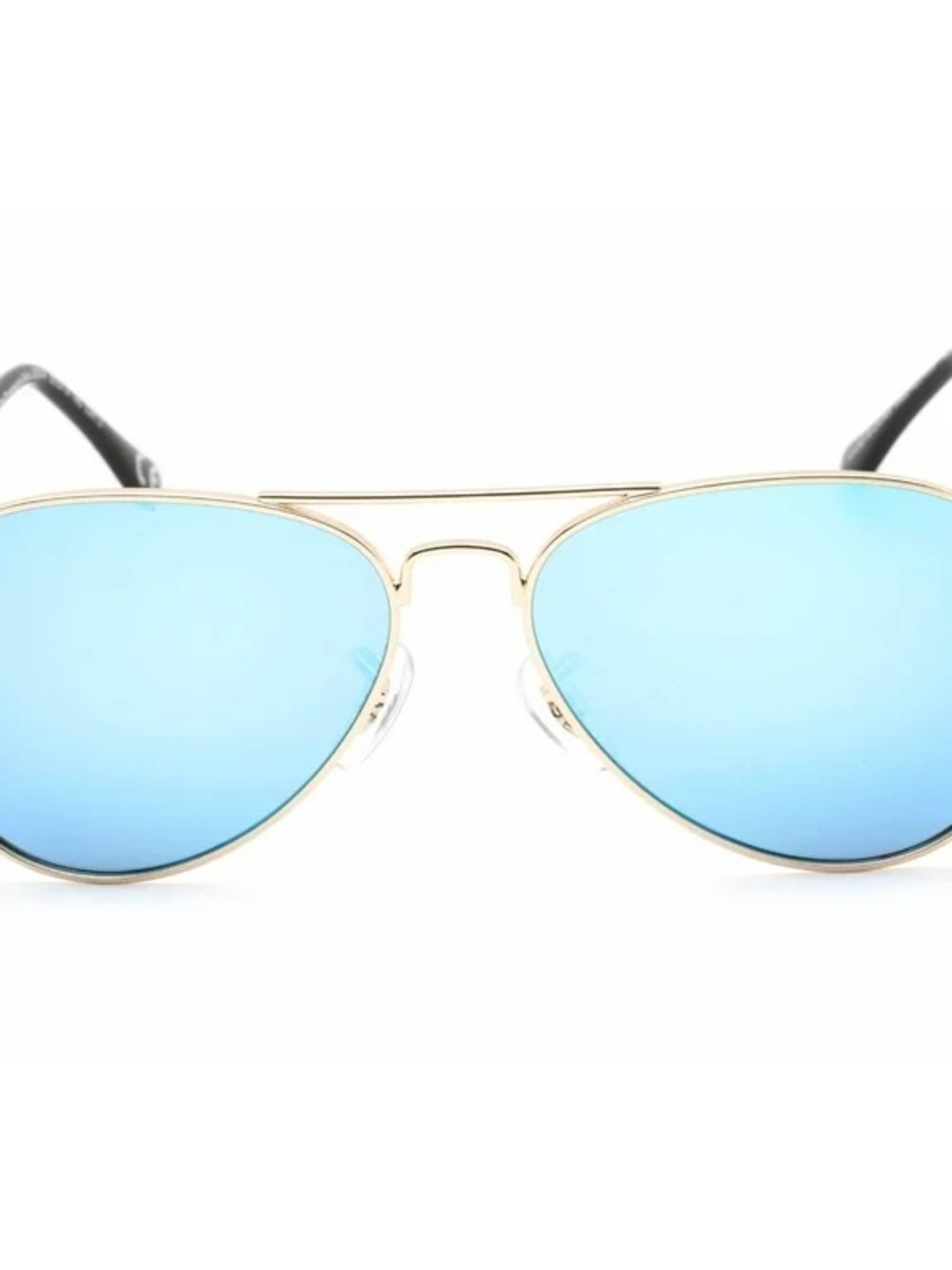 Prive Revaux Men's Aviator Sunglasses with Blue Mirrored Lenses